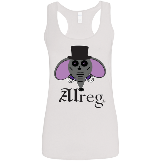 Alreg Elephant - Women's Softstyle Racerback Tank