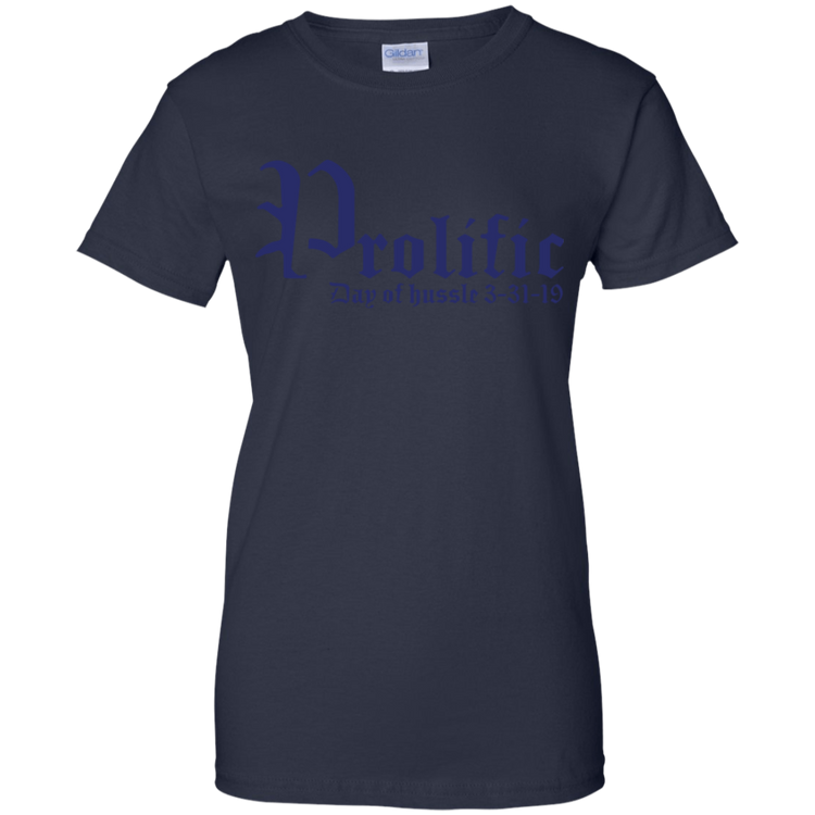 Prolific - Day of Hussle - Navy - Women's Tee