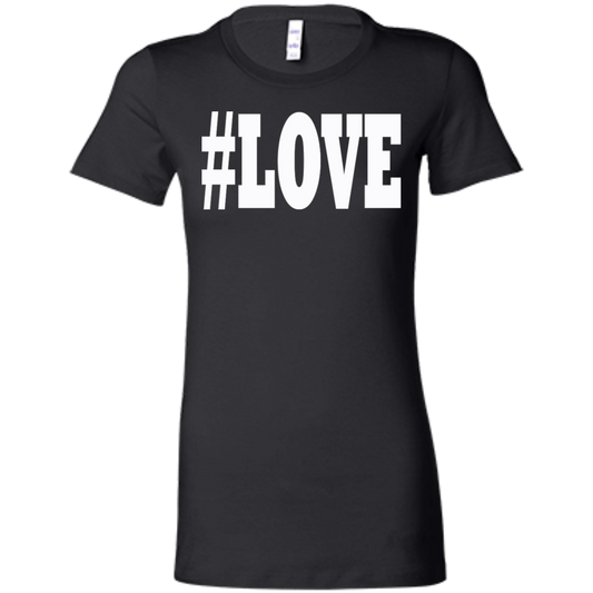 LOVE White - Black Label Women's' T-Shirt