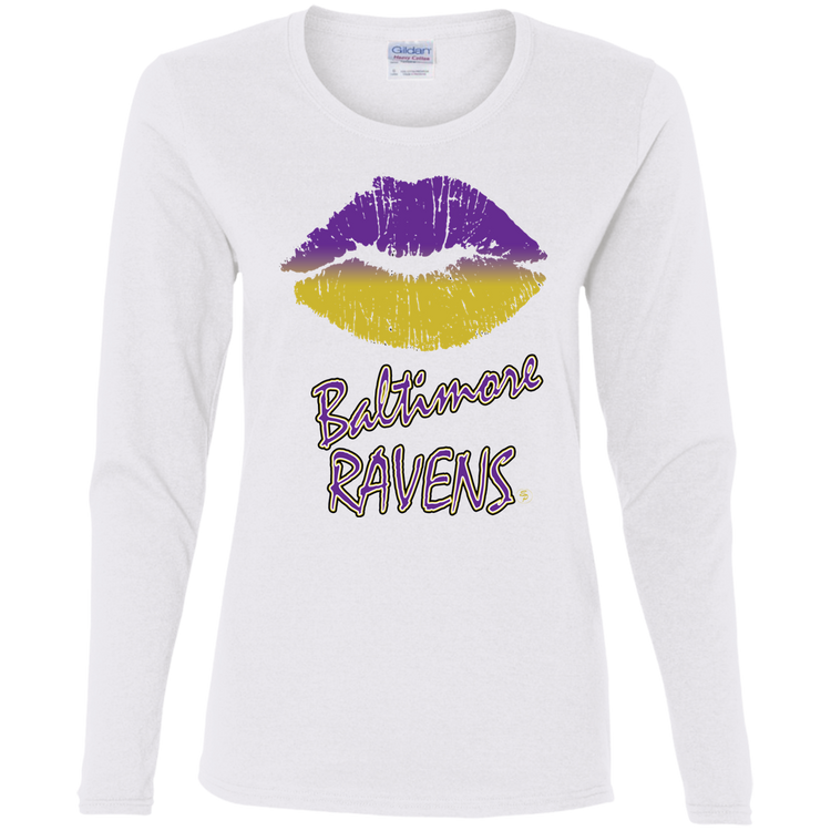 Ravens Kiss - Women's LS Tee