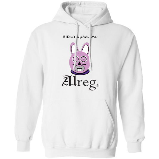 Alreg Adventures - Alreg Rabbit - If I dont help who will - Unisex Pullover Hoodie