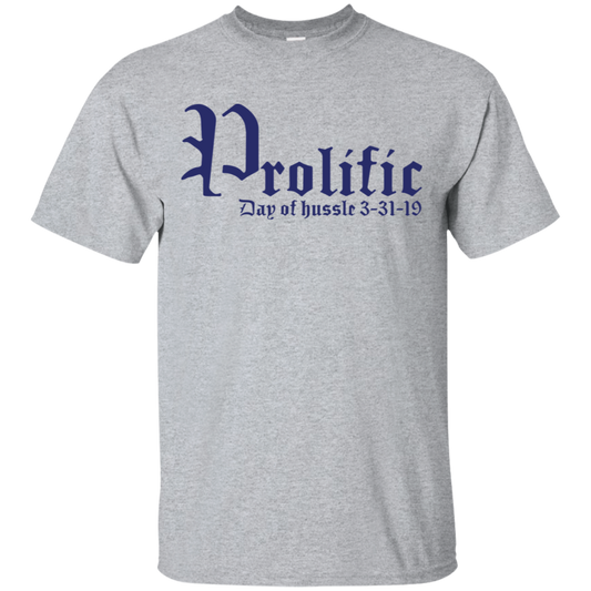 Prolific - Day of Hussle - Navy - Men's Tee