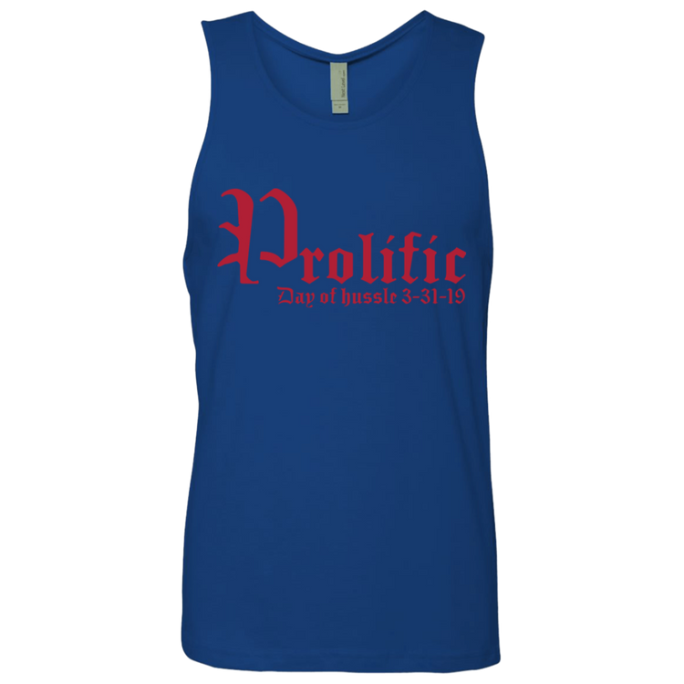 Prolific - Day of Hussle - Red - Men's Tank Top