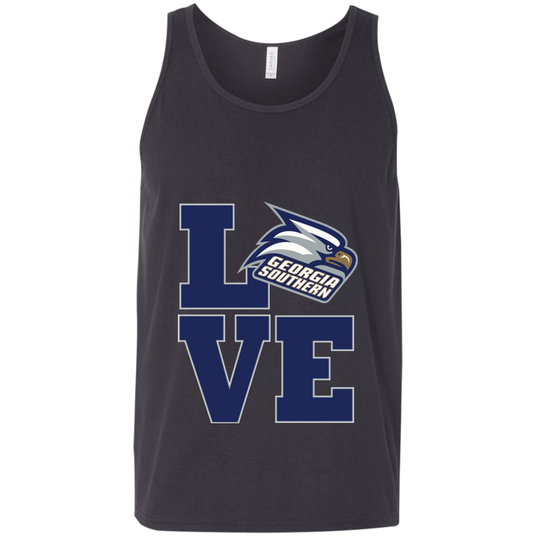 GA Southern - Alumni LOVE - Fashion Fitted Unisex Tank