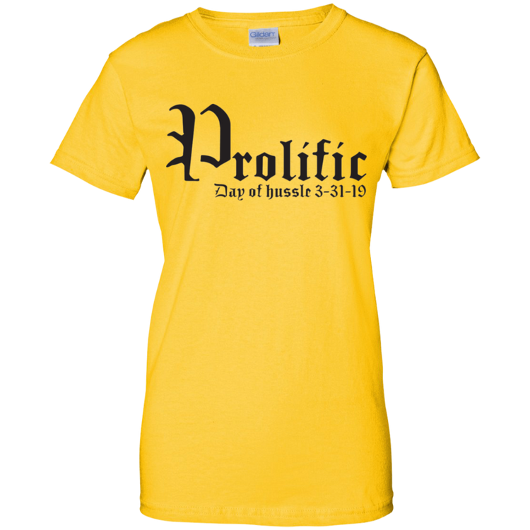 Prolific - Day of Hussle - Black - Women's Tee