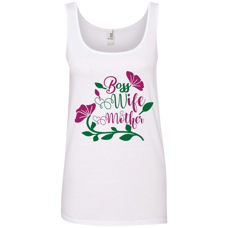 Boss-Wife-Mother - v2 - Women's Tank Top