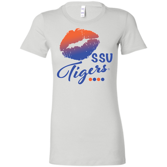 SSU - Tigers Kisses - Fashion Fitted Women's Favorite T-Shirt