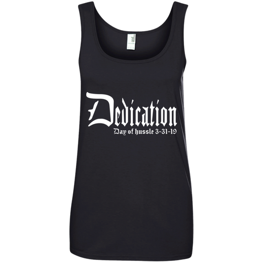 Dedication - Day of Hussle - White - Women's Tank Top