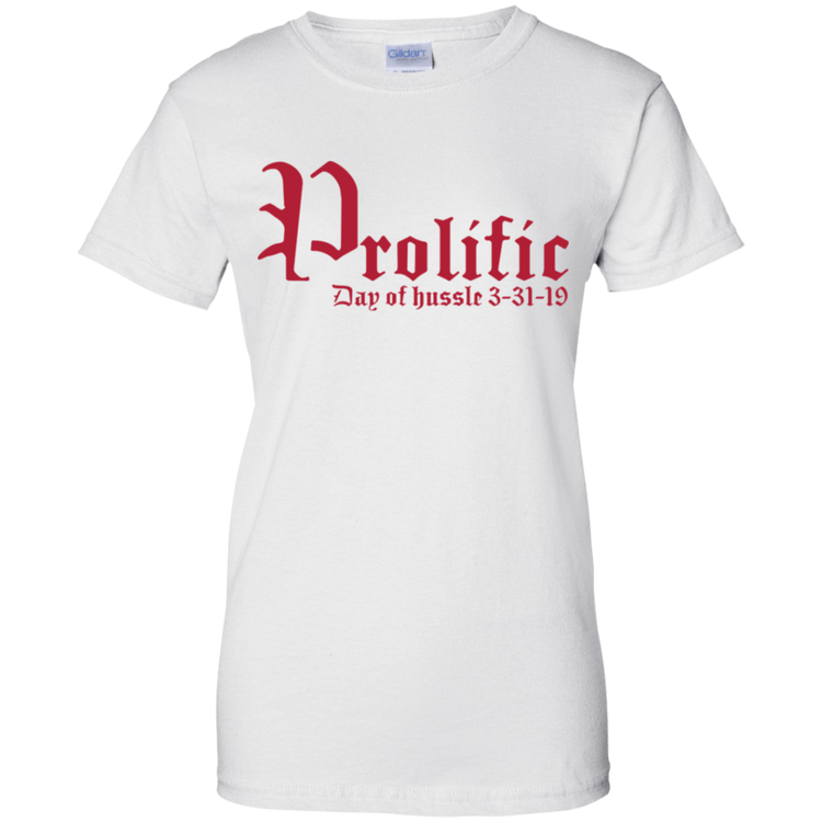 Prolific - Day of Hussle - Red - Women's Tee