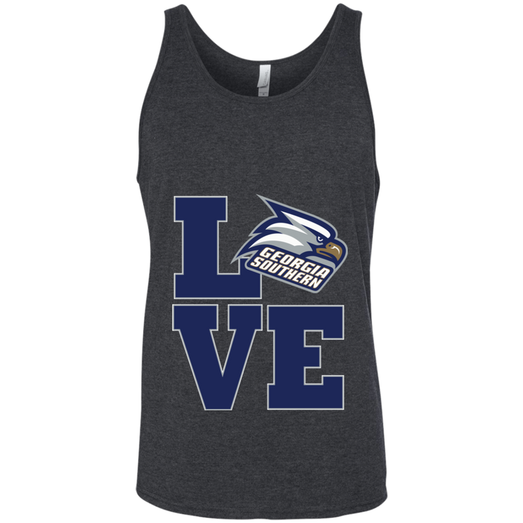 GA Southern - Alumni LOVE - Fashion Fitted Unisex Tank