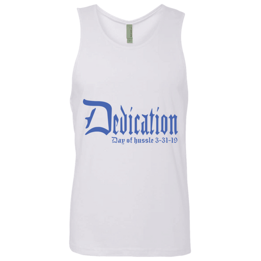 Dedication - Day of Hussle - Blue - Men's Tank Top