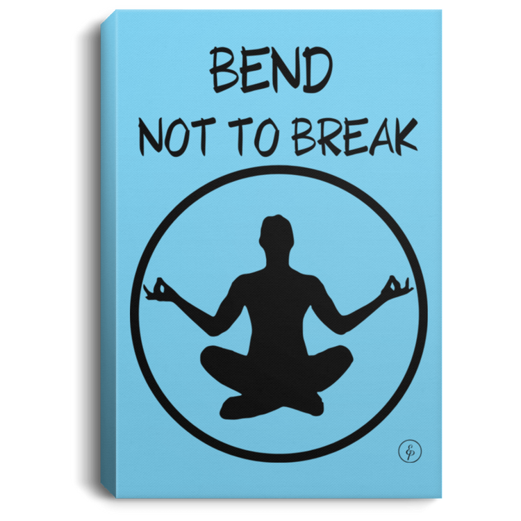 Bend Not To Break - Portrait Canvas .75in Frame