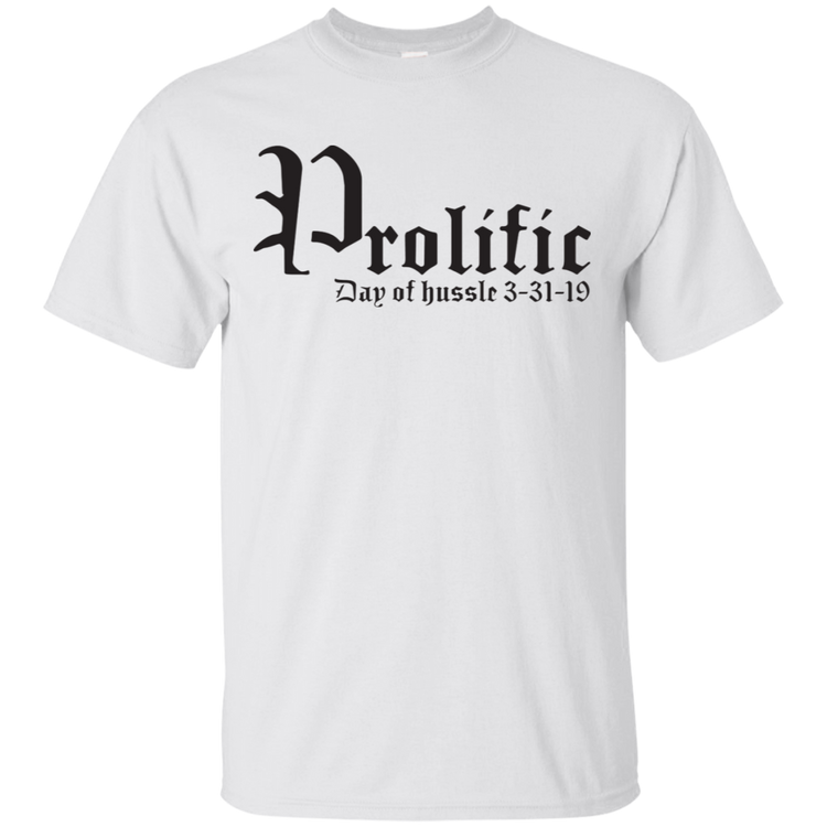 Prolific - Day of Hussle - Black - Men's Tee