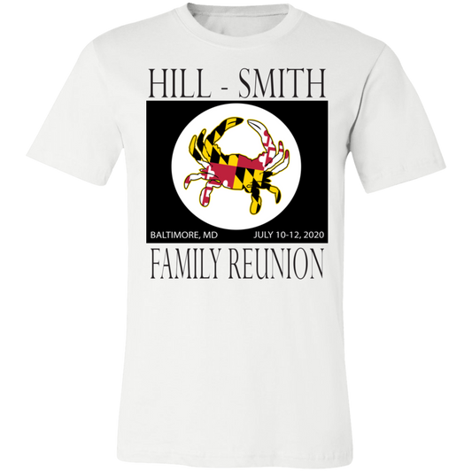 Hill-Smith Family Reunion 2020 - Unisex Fashion Fitted T-Shirt