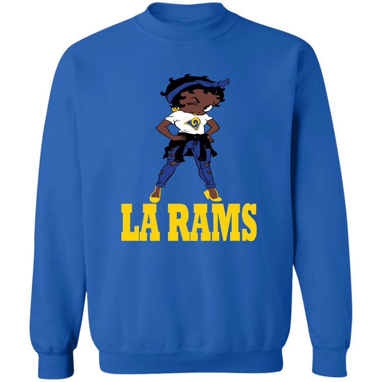 LA RAMS - Betty Boop Tee