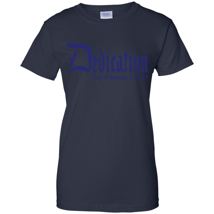 Dedication - Day of Hussle - Navy - Women's Tee