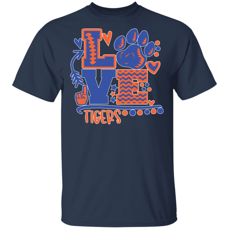 SSU - Love Tigers - Unisex  5.3 oz. T-Shirt