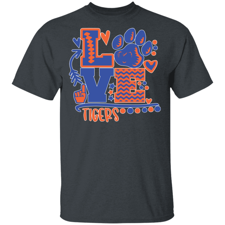 SSU - Love Tigers - Unisex  5.3 oz. T-Shirt