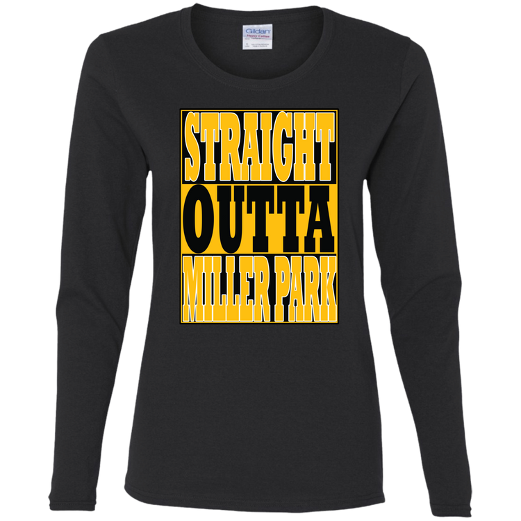 Straight Outta Miller Park - Women's LS Tee