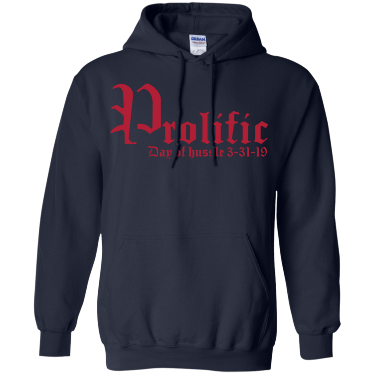 Prolific - Day of Hussle - Red - Men's / Women's Pullover Hoodie