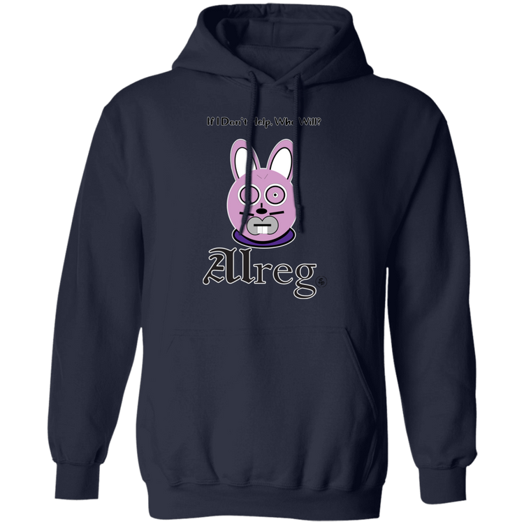 Alreg Adventures - Alreg Rabbit - If I dont help who will - Unisex Pullover Hoodie