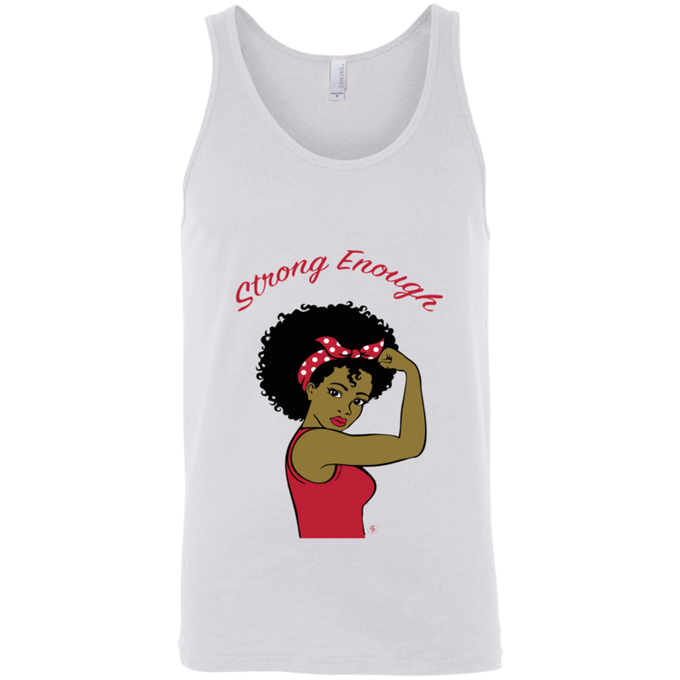 Strong Woman - Fashion Fitted Unisex Tank