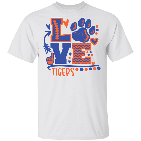 SSU - Love Tigers - Unisex  5.3 oz. T-Shirt