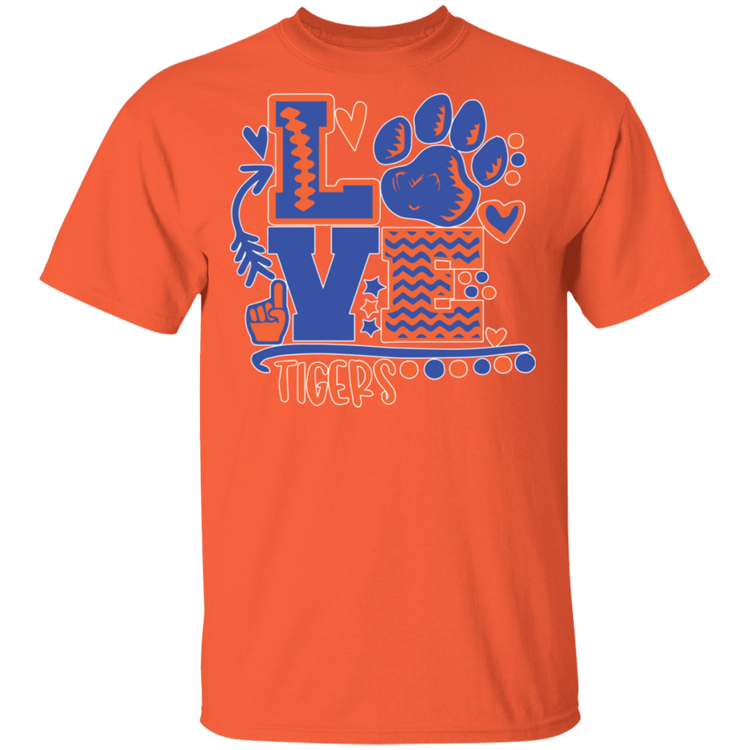 SSU - Love Tigers - Unisex  5.3 oz. T-Shirt