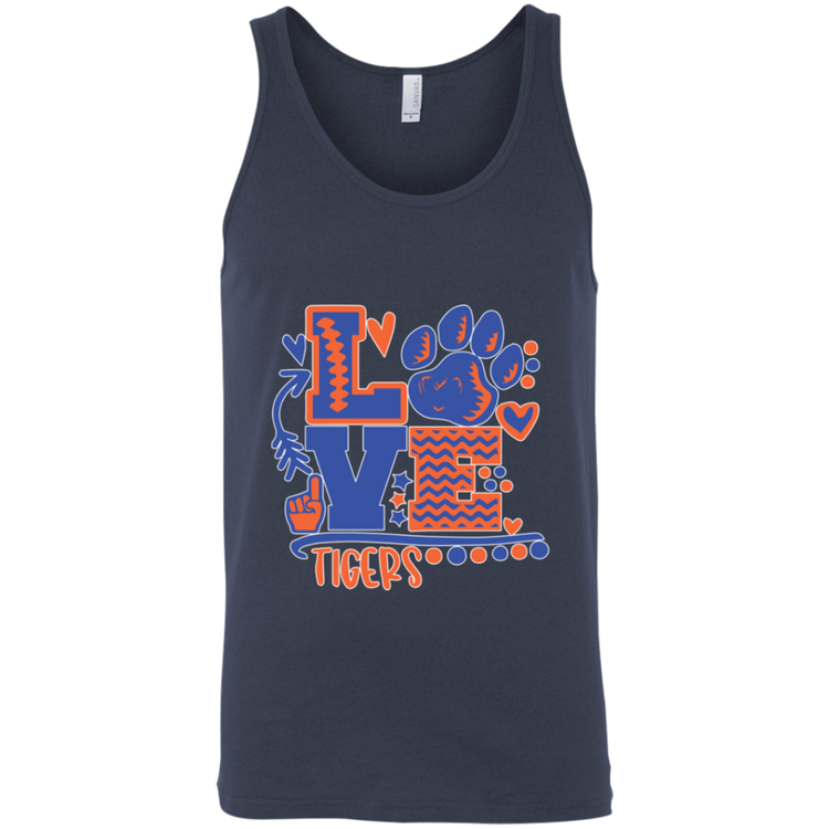 SSU - Love Tigers - Fashion Fitted Unisex Tank