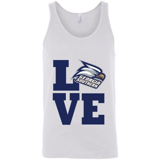 GA Southern - Alumni LOVE - Fashion Fitted Unisex Tank