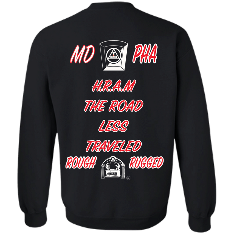 King David Red - Men's Crewneck Pullover Sweatshirt