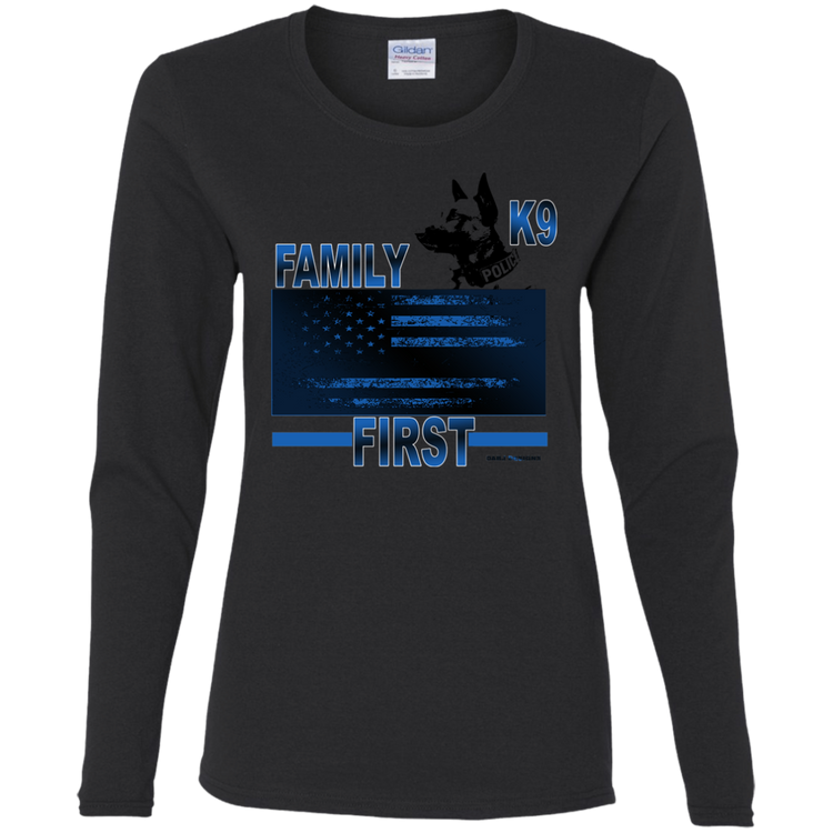 K9 Family First Women's Long Sleeve