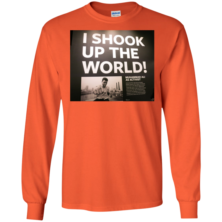 I Shook Up The World Men's LS Tee