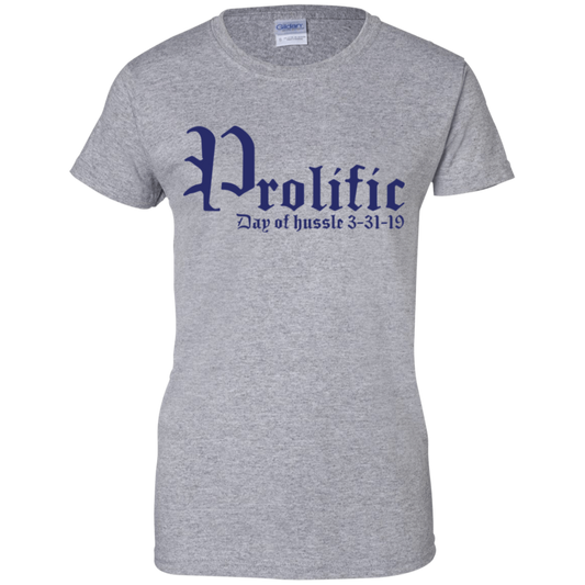 Prolific - Day of Hussle - Navy - Women's Tee