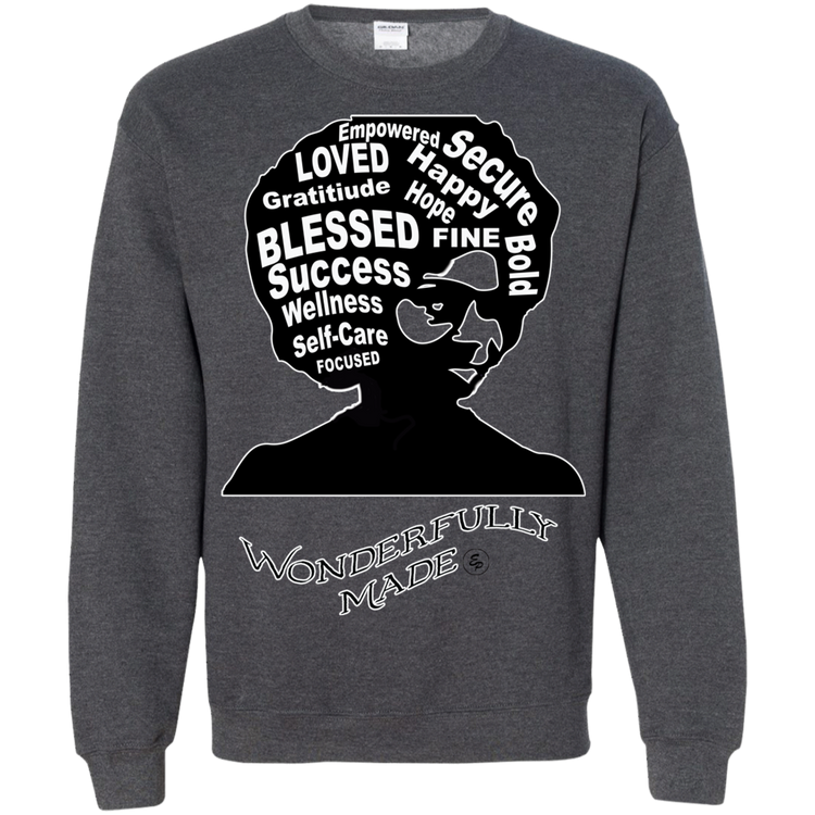 Wonderfully Made - Crewneck Pullover Sweatshirt