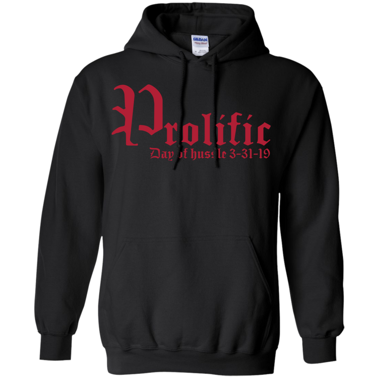 Prolific - Day of Hussle - Red - Men's / Women's Pullover Hoodie