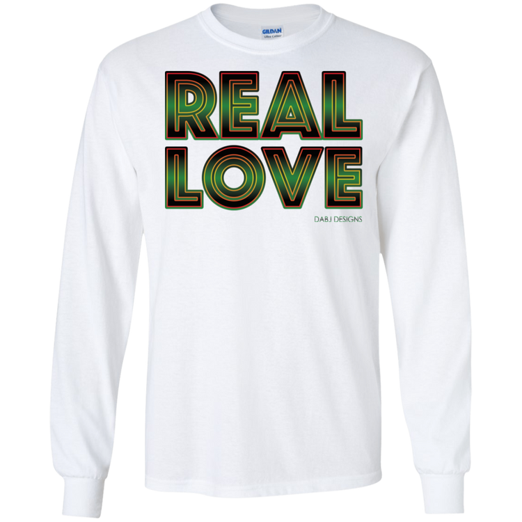 REAL LOVE Men's Long Sleeve Tee