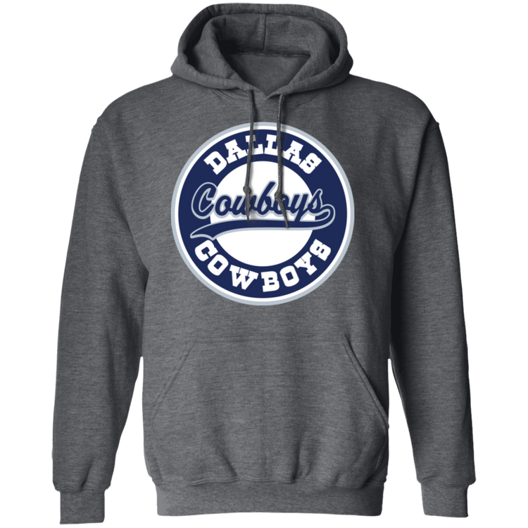 Dallas Cowboys Circle Tee - Unisex Pullover Hoodie