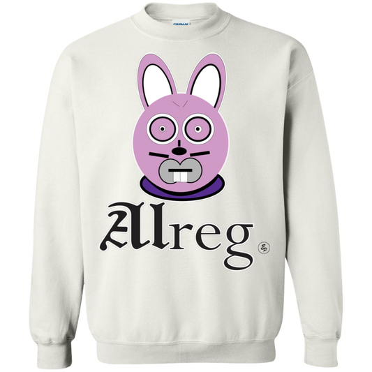 Alreg Rabbit - Crewneck Pullover Sweatshirt