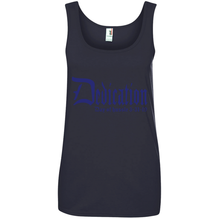 Dedication - Day of Hussle - Navy - Women's Tank Top