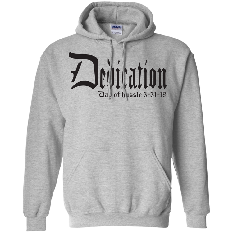 Dedication - Day of Hussle - Black - Men's / Women's Pullover Hoodie