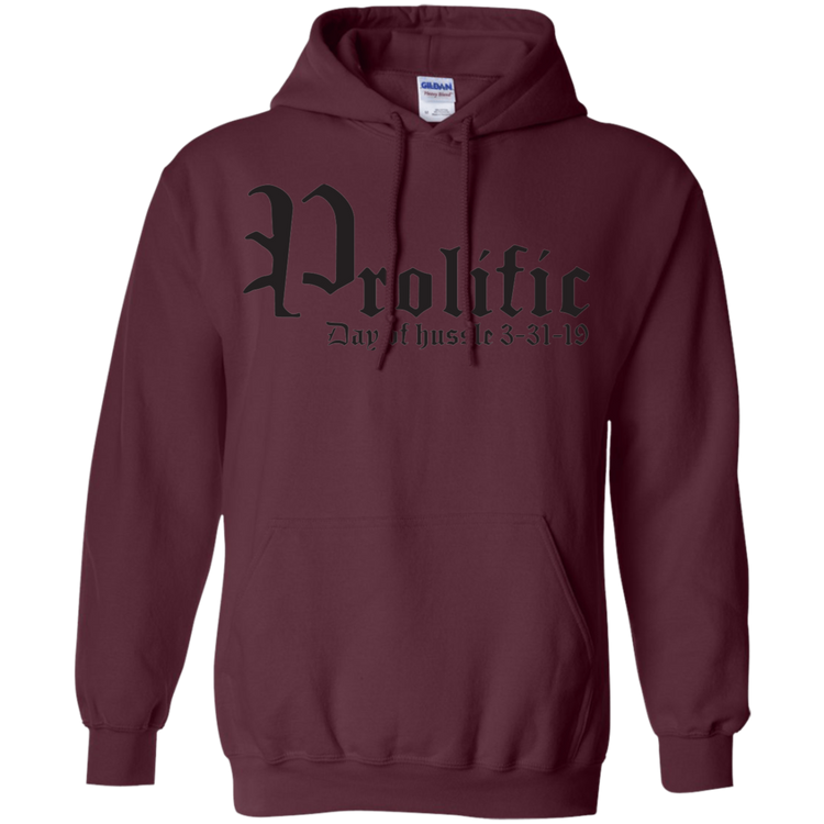 Prolific - Day of Hussle - Black - Men's / Women's Pullover Hoodie