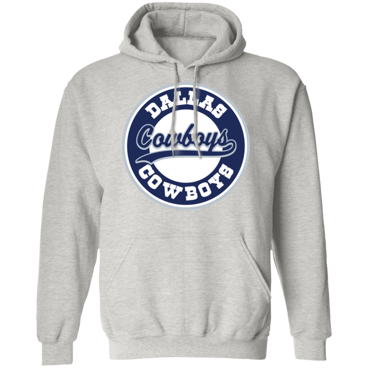 Dallas Cowboys Circle Tee - Unisex Pullover Hoodie