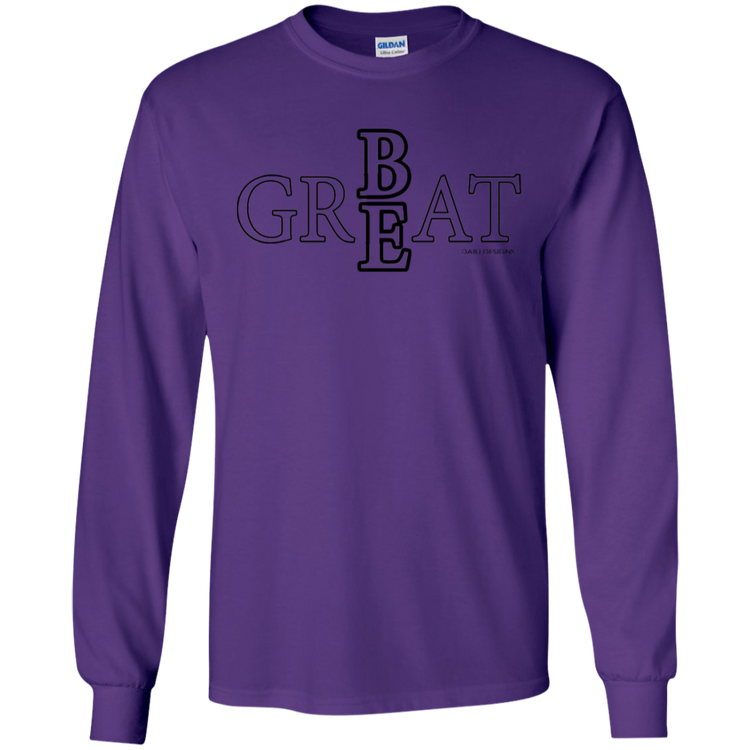 Be Great Men's LS Tee