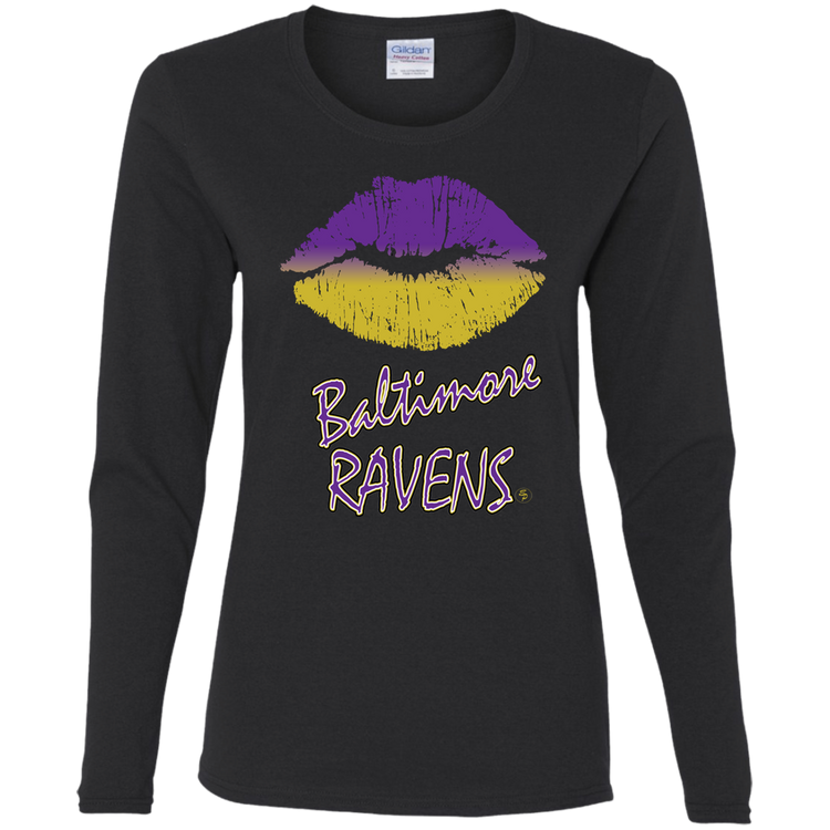 Ravens Kiss - Women's LS Tee