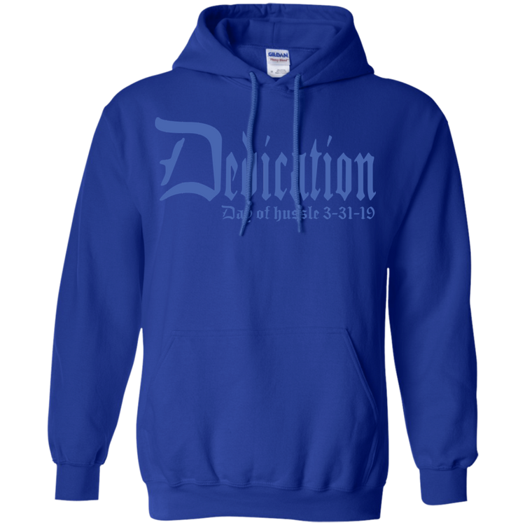 Dedication - Day of Hussle - Blue - Men's / Women's Pullover Hoodie