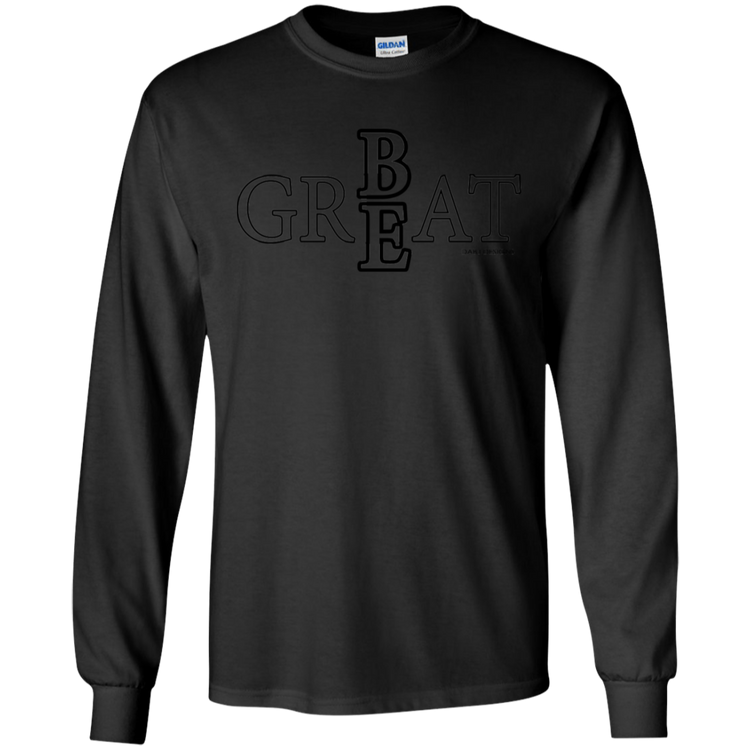 Be Great Men's LS Tee