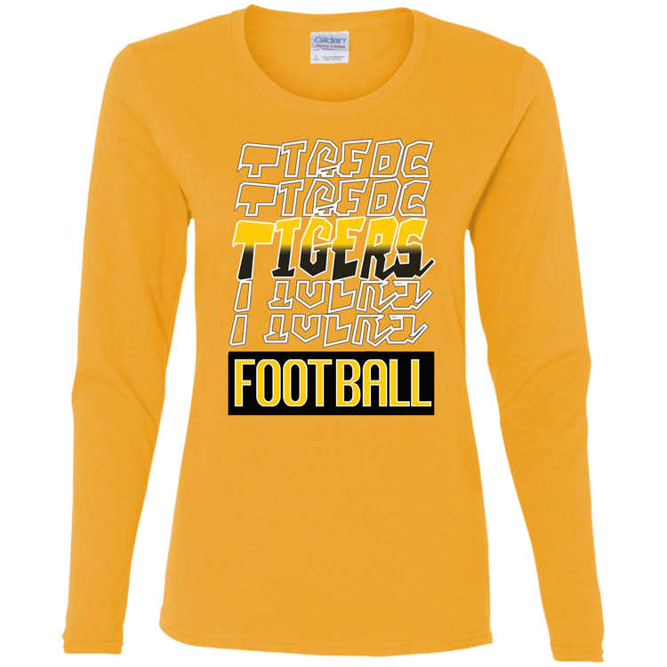 Tigers Football - Women's LS Tee