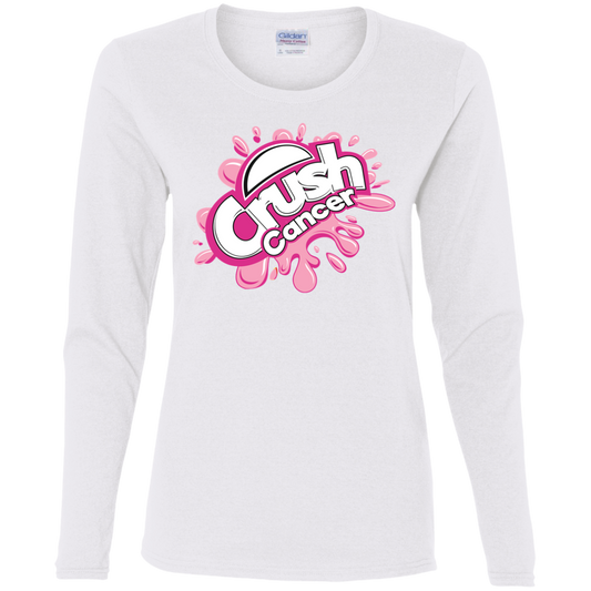 Crush-Breast Cancer - Women's LS Tee