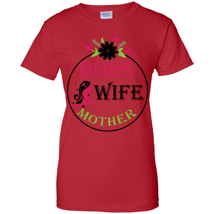 Boss-Wife-Mother - v1 - Women's Tee